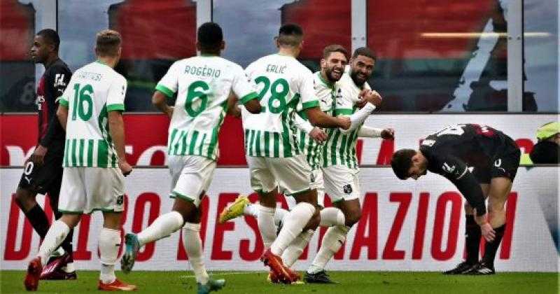 ساسولو يفوز على ميلان.. ويوفنتوس يخسر أمام مونزا في الدوري الإيطالي