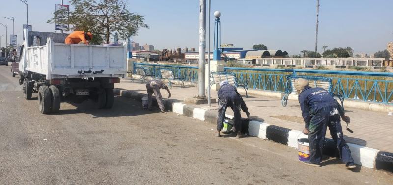 محافظ أسيوط: حملات نظافة بحي غرب وأعمال التجميل بطريق الإبراهيمية | صور