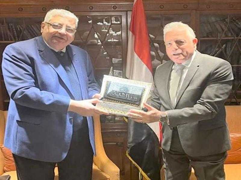محافظ جنوب سيناء يلتقي مستشار رئيس الجمهورية لشئون الصحة