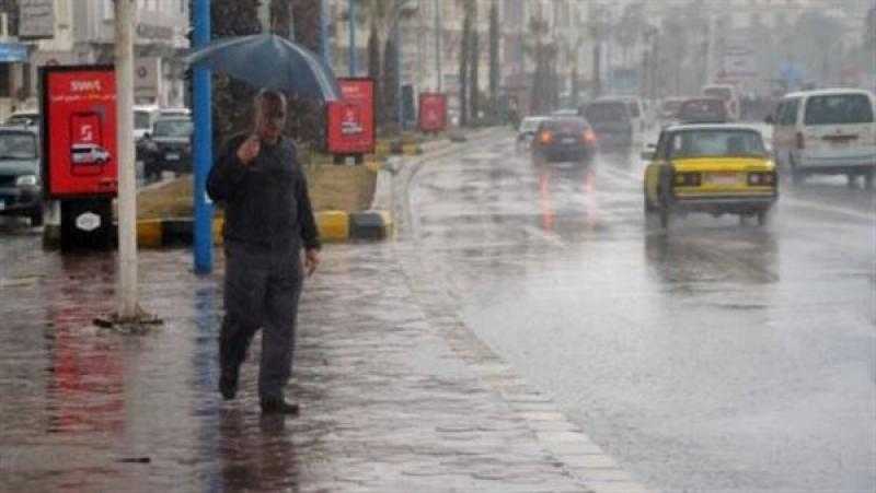 أمطار رعدية تضرب الإسكندرية اليوم