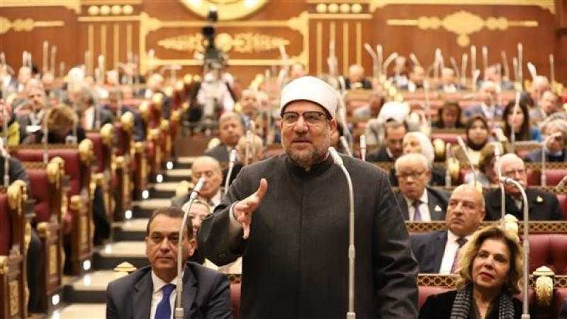 وزير الأوقاف أمام مجلس الشيوخ: بناء الوعي مسئولية مجتمعية مشتركة بين الجهات التعليمية