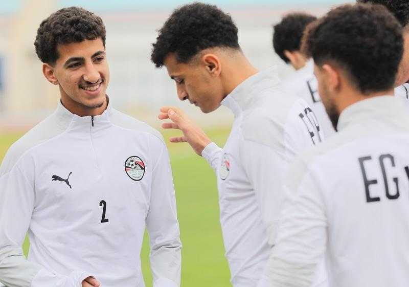 منتخب الشباب مواليد 2003 يواصل تدريباته استعدادًا لبطولة أمم إفريقيا