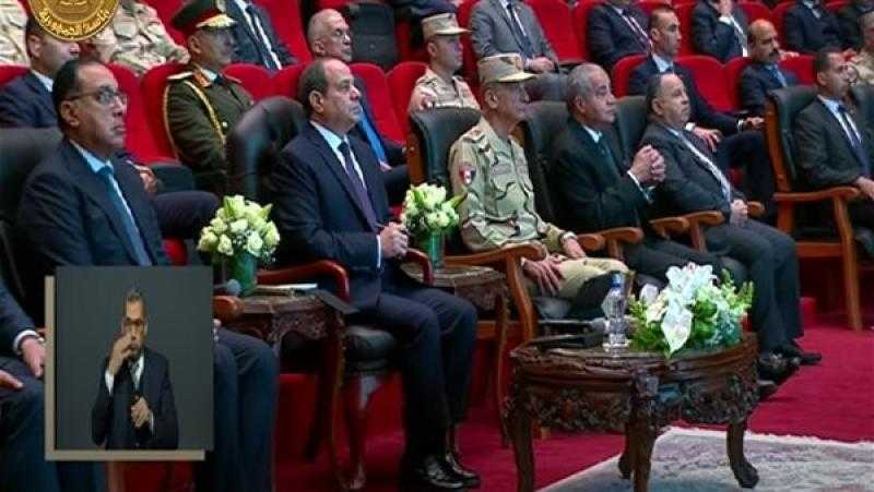 الرئيس السيسي: سيتم إنتاج 500 ألف فدان صويا حتى يستفيد الفلاح