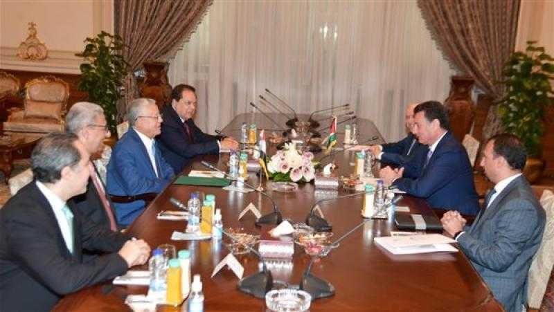 المستشار حنفي جبالي يستقبل رئيس مجلس النواب الأردني.. صور