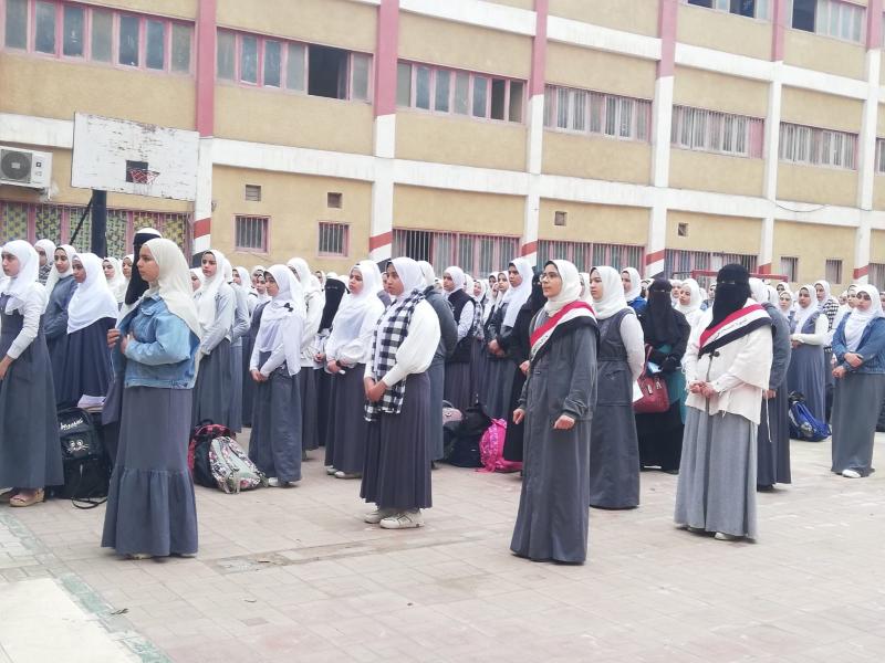 256 مدرسة في كفرالشيخ تستقبل 244 ألف طالب في أول يوم دراسي بالفصل الثاني| صور