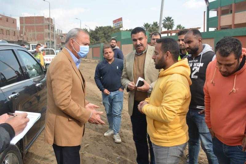 محافظ القليوبية يتابع سير العمل بمشروعات ”حياة كريمة” فى شبين القناطر.. صور