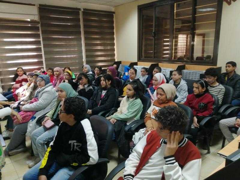 ورش عمل للأطفال وذوي الاحتياجات الخاصة بمكتبة مصر العامة فرع أسيوط