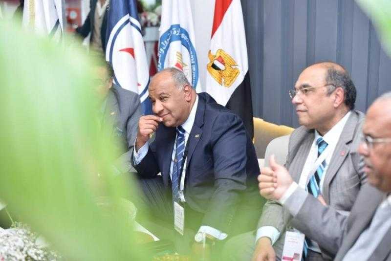 جناح «صان مصر » يشهد إقبالًا كثيفًا من قيادات البترول ورواد «إيجبس 2023»