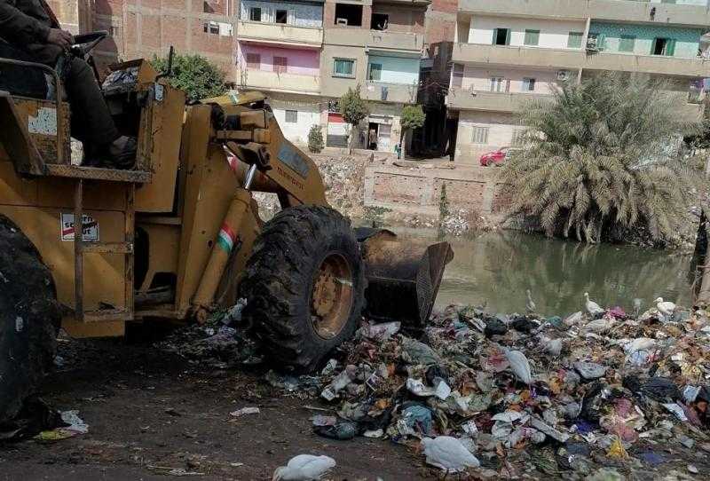 محافظة الغربية تزيل 2015 طن قمامة ومخلفات