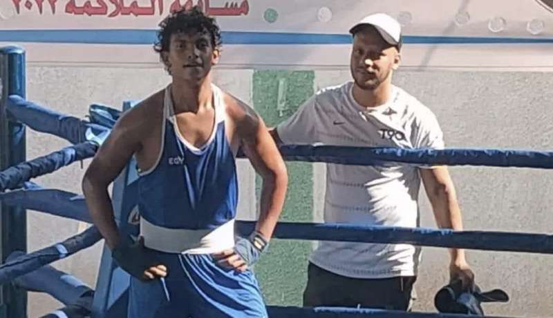 لاعب الملاكمة رامز حسام