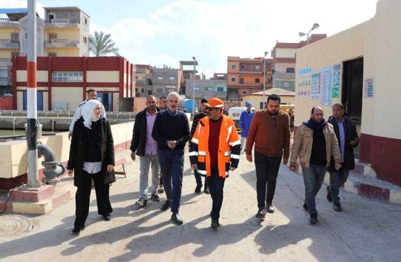 رئيس مياه الشرقية يتابع نسب التنفيذ بمشروعات المبادرة الرئاسية ”حياة كريمة”|صور