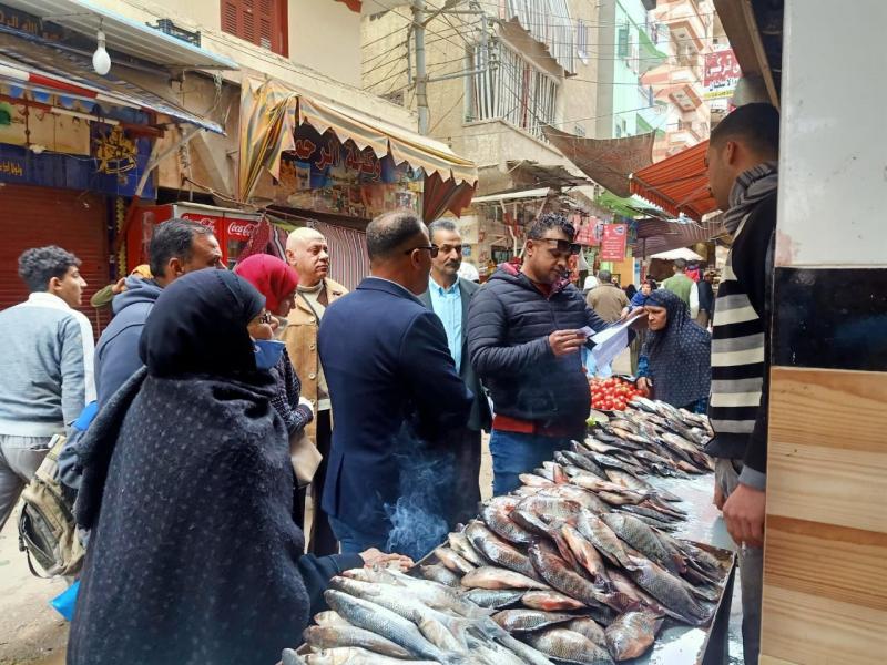 جانب من الحملات التموينية