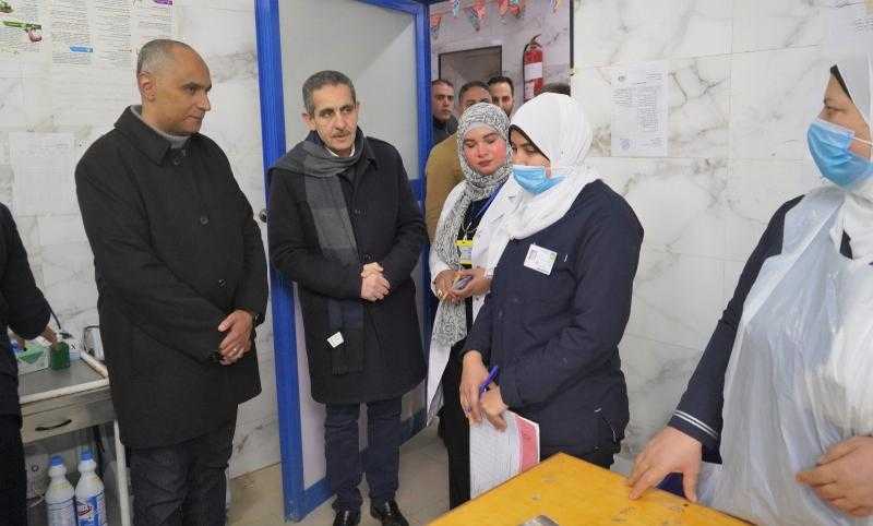 محافظ الغربية يتفقد 4 قرى بمركز كفر الزيات للوقف على انتظام وسير العمل.. صور