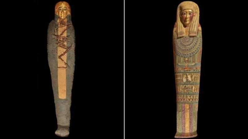 أستاذ أشعة تكشف تفاصيل مومياء الصبي الذهبي
