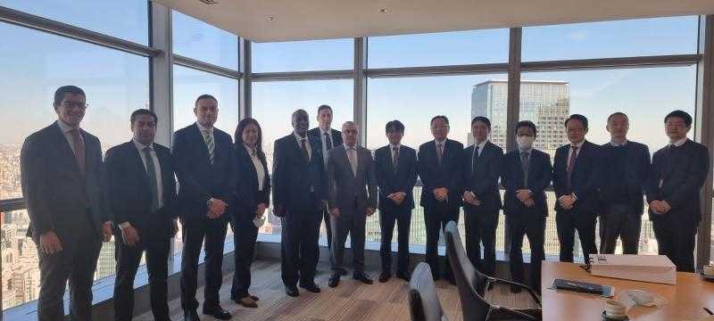 وفد المنطقة الاقتصادية لقناة السويس يلتقي بممثلي بنك اليابان للتعاون الدولي (JBIC) ومؤسسة SMBC