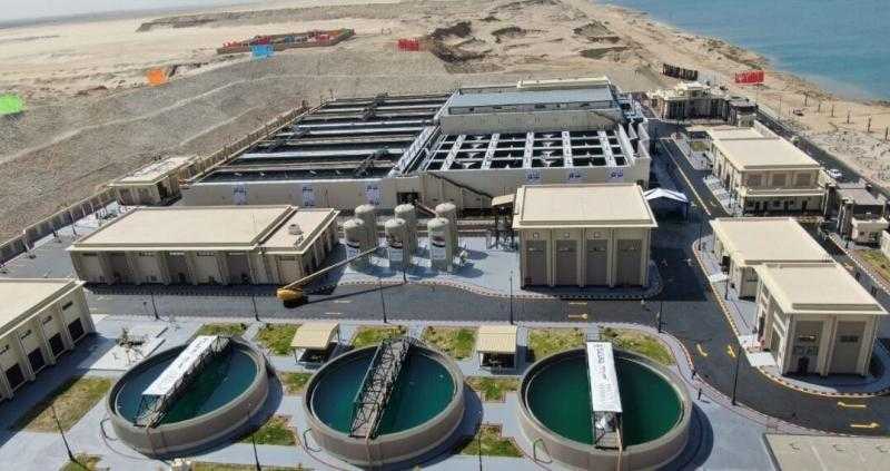 استمرار العمل بمحطة معالجة مياه الصرف بكوم الطرفاية في البحيرة