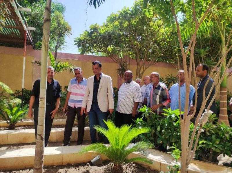 مدرسة بقنا تفوز في مسابقة أجمل حديقة على مستوى الجمهورية | صور