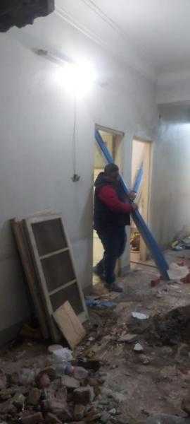 إيقاف أعمال تحويل شقة من سكني إلى تجاري خلال حملة مفاجئة بمدينة المنيا