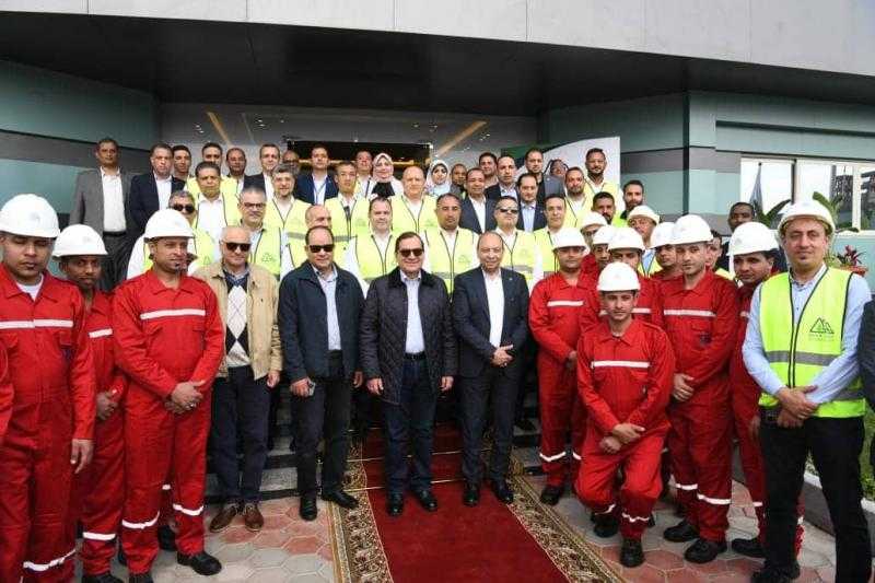 وزير البترول يفتتح مشروع تطوير الورش والمخازن الرئيسية لغاز مصر