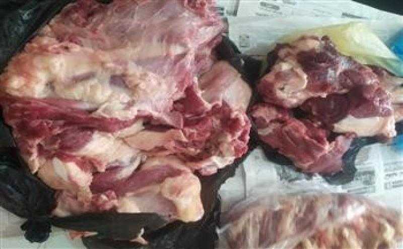 ضبط 840 كيلو لحوم ومواد غذائية فاسدة في كفر الشيخ