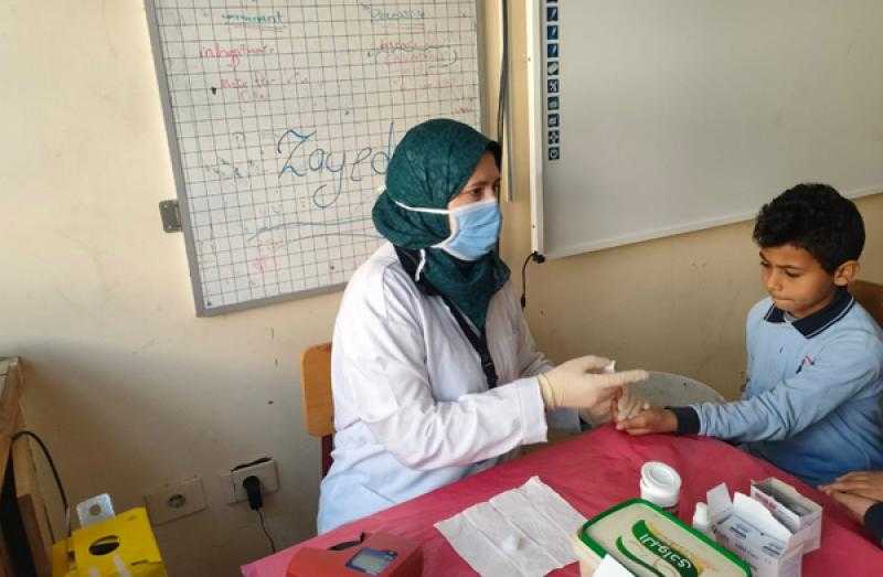 فحص 70 ألف طالب خلال مبادرة اكتشاف وعلاج أمراض سوء التغذية لمدارس البحر الأحمر | صور