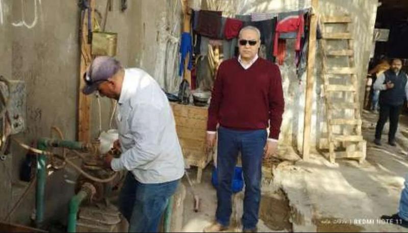غلق وتشميع 3 منشآت لصناعة الغراء والجلود في الجيزة