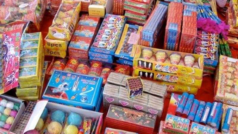 ضبط مليون قطعة ألعاب نارية في القاهرة