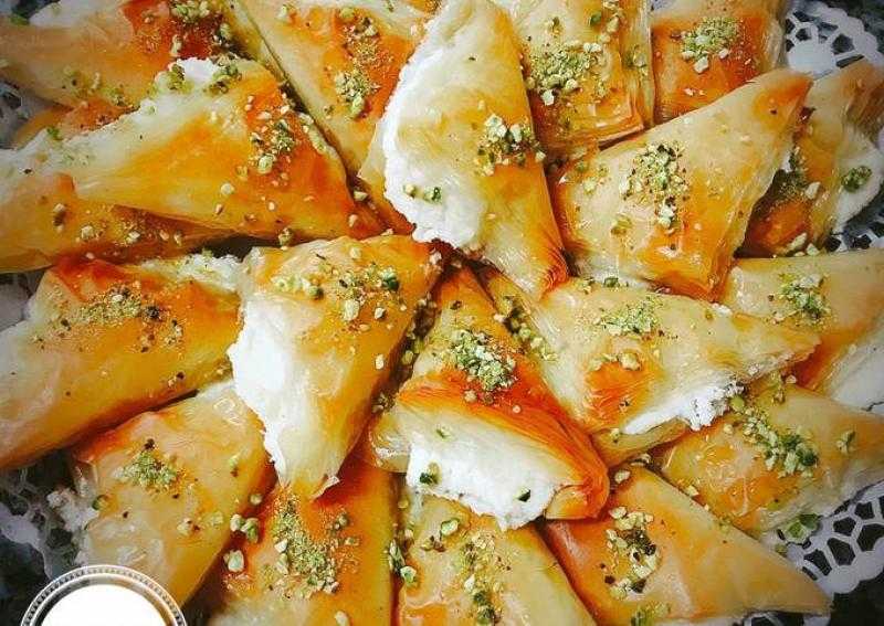 تحضير وربات سورية بالقشطة