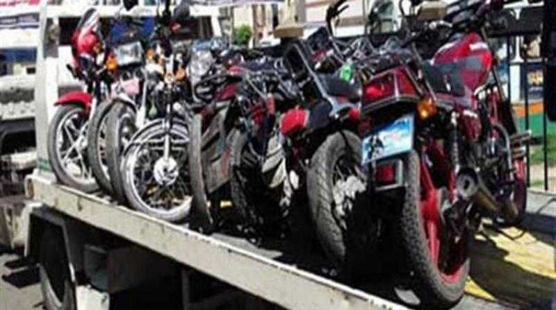 ضبط 202 دراجة نارية مخالفة خلال حملات مكبرة