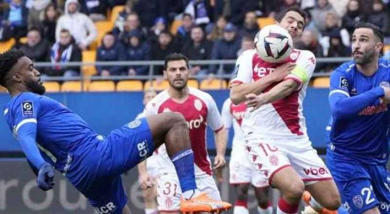 موناكو يتعادل مع تروا في الدوري الفرنسي