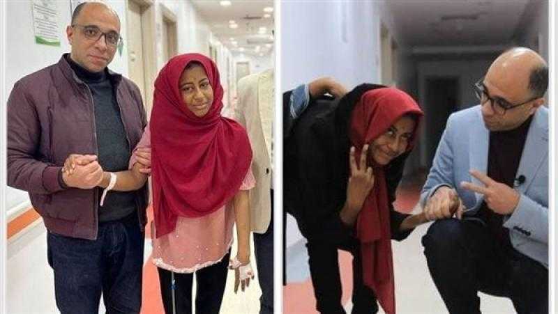طبيب مصري ينجح في علاج طفلة سودانية تعاني من التحدب