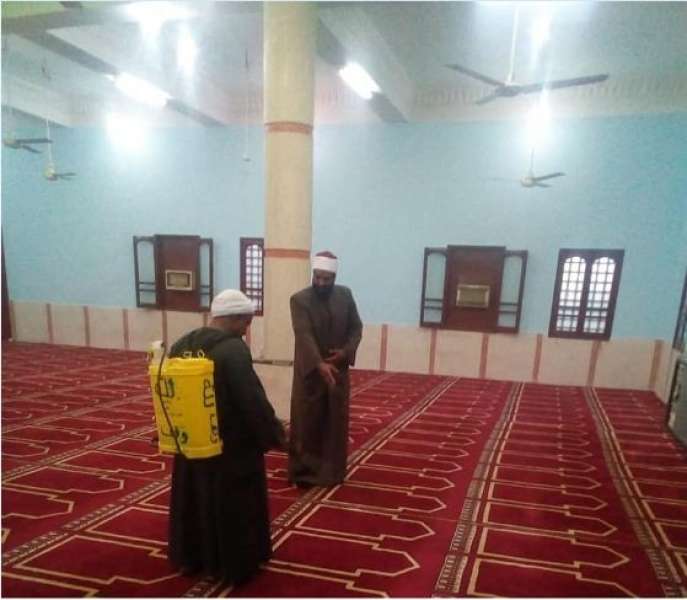 جانب من حملة النضافة