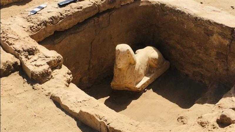 وزير الآثار الأسبق يكشف مفاجأة عن تمثال أبو الهول المكتشف مؤخرا