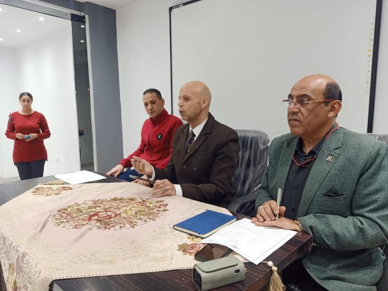 وكيل الصحة بالشرقية يناقش خطة عمل نواب المستشفيات المستجدة| صور