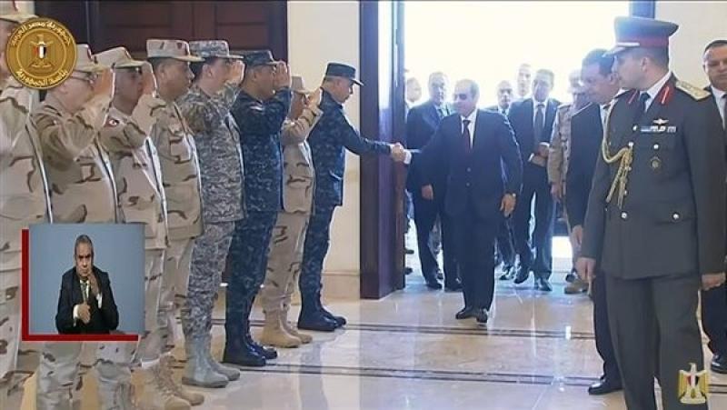 بث مباشر.. وصول الرئيس السيسي لحضور فعاليات الندوة التثقيفية الـ 37 للقوات المسلحة
