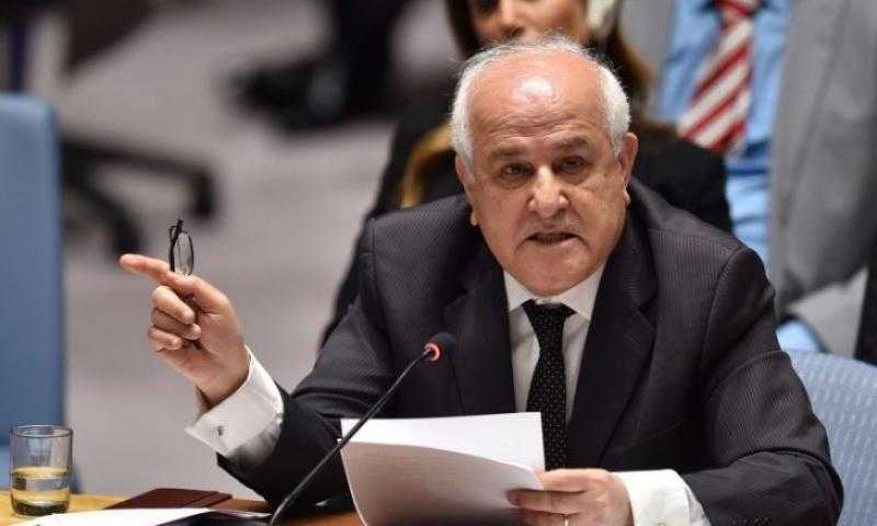 مندوب فلسطين لدى الأمم المتحدة يُسلط الضوء على تدهور الأوضاع بالضفة
