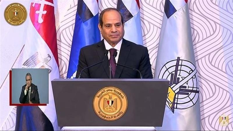 الرئيس السيسي: دفعنا تمن كبير علشان البلد تكون في أمان