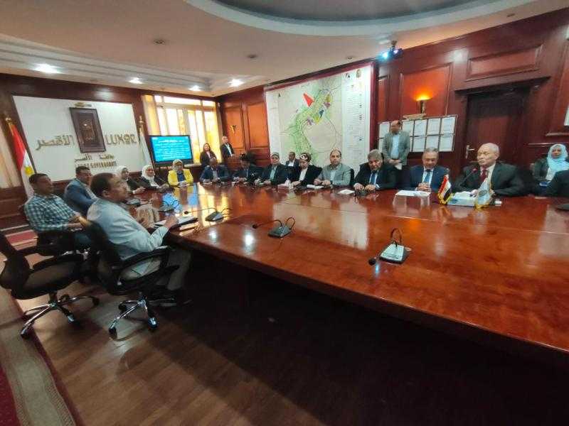 وفد محلية النواب يتفقد بعض المشروعات التنموية والخدمية بالأقصر