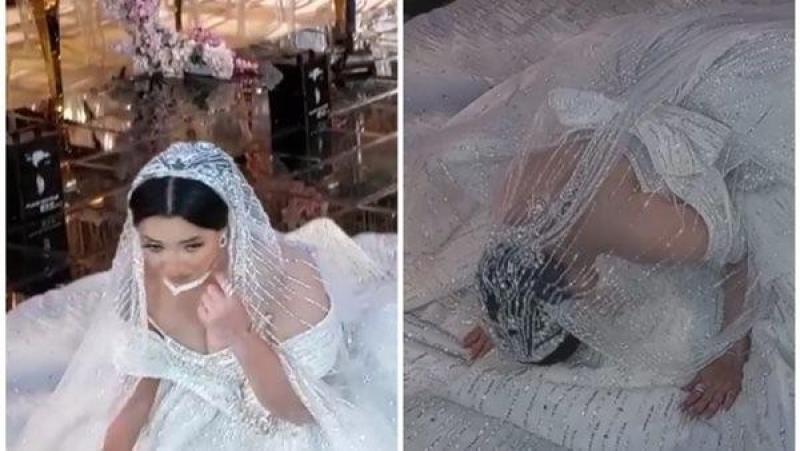 زوجة حسن شاكوش تثير ضجة على السوشيال ميديا بتصرف غريب