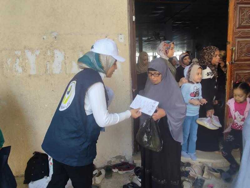 استمرار التوعية بترشيد استهلاك المياه في الغربية تحت شعار ”كل نقطة بتفرق”