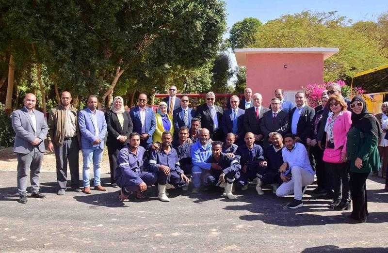 وفد «محلية النواب» يتفقد الغابة الشجرية في الأقصر