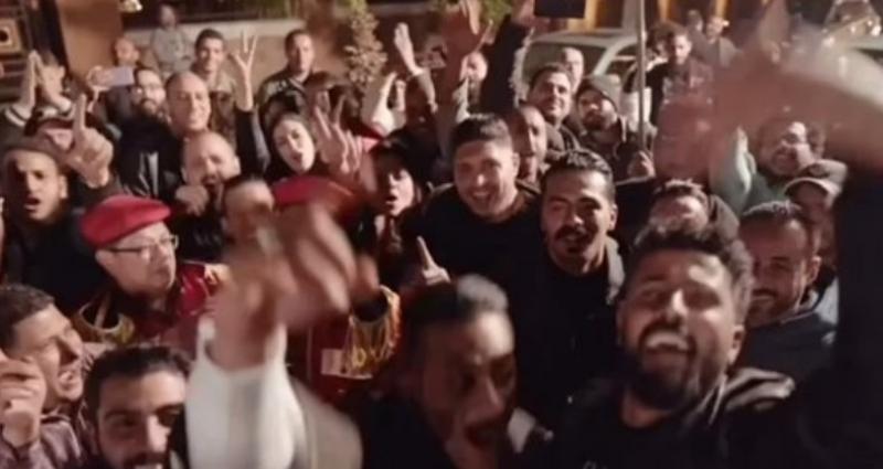 محمد رمضان يحتفل بانتهاء تصوير مسلسل ”جعفر العمدة”