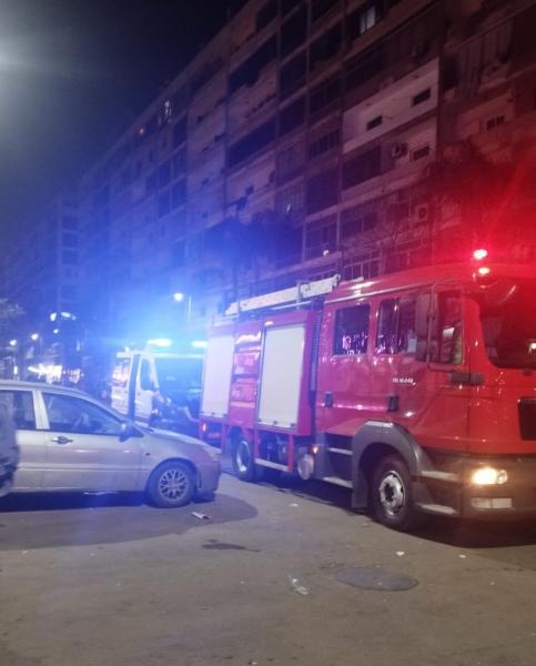 السيطرة على حريق شقة بالمنشية في الإسكندرية