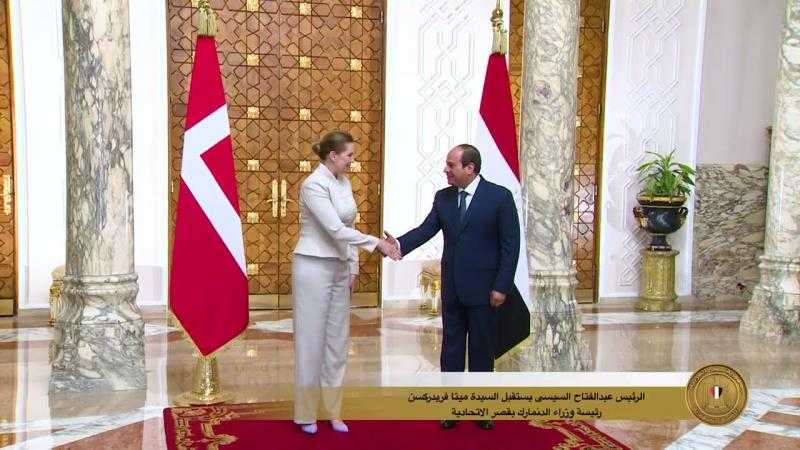 سد النهضة والحرب الروسية.. أبرز تصريحات الرئيس السيسي خلال المؤتمر الصحفي مع رئيسة وزراء الدنمارك