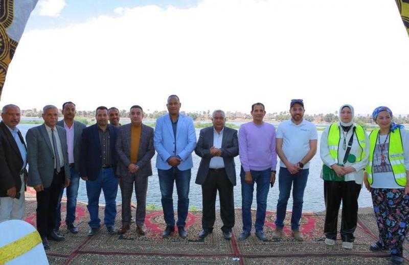 المصرف المتحد وصناع الخير يطلقان شارة البدء في تنمية وتطوير قرية نجع الجسور بالأقصر