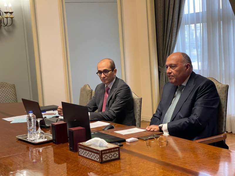 وزير الخارجية يشارك باجتماع افتراضي لمنتدى الاقتصادات الكبرى حول المناخ