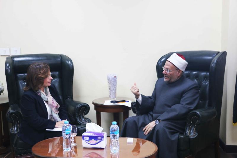 مفتي الجمهورية يستقبل أمين المجلس القومي للطفولة والأمومة لبحث سبل تعزيز التعاون