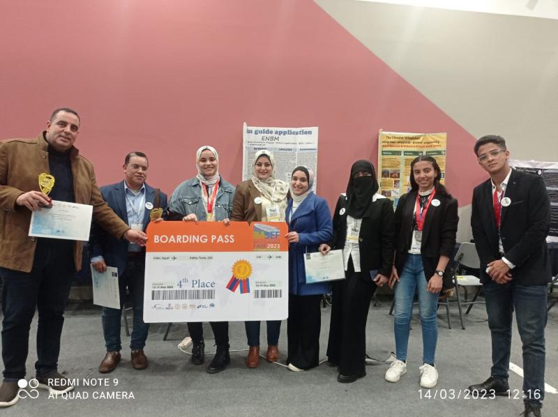 محافظ كفر الشيخ يهنئ الطلاب الفائزين في مسابقة آيسف