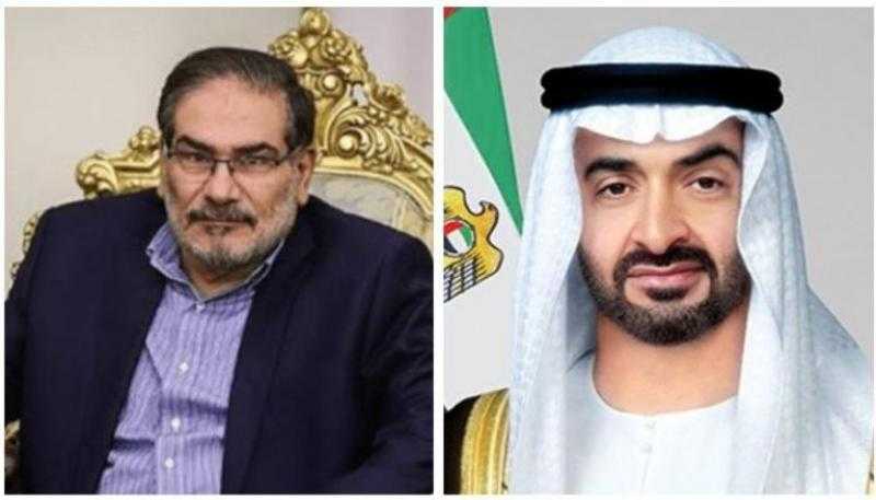 رئيس الإمارات يبحث العلاقات الثنائية مع أمين المجلس الأعلى للأمن القومي الايراني