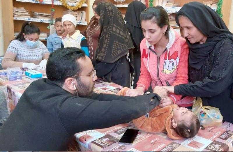 قافلة طبية في مركز شباب الجزازة بمركز المراغة| صور